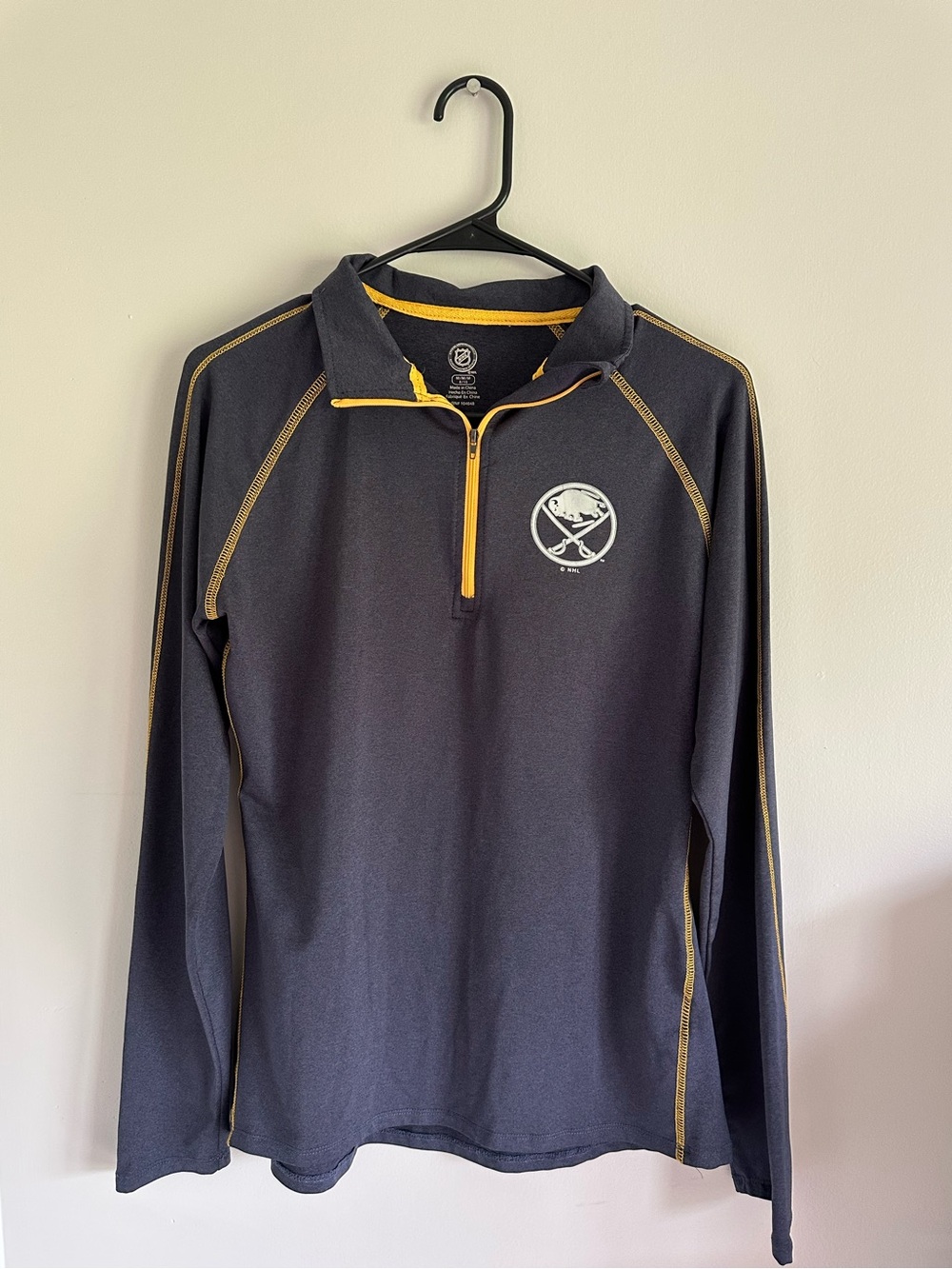 Buffalo Sabres Navy Quarter Zip Pullover